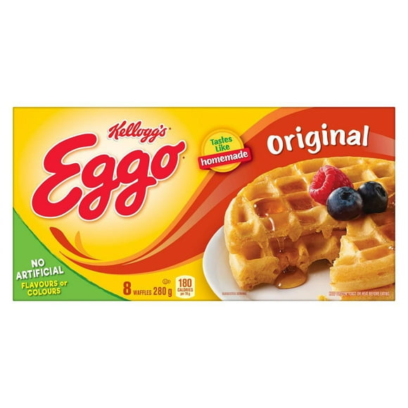 EGGO Original Waffles, 280g (8 waffles), 280g, 8 Waffles