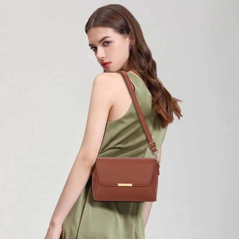 FALAN MULE Small Crossbody Bags for Women PU Leather Purses Trendy Shoulder Handbags