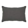 thumbnail image 3 of VHC Brands 9.5" x 14" Gray Cotton Shell Decorative Pillow, 3 of 3