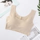 thumbnail image 4 of Sujetador de talla grande de seda de hielo Invisible sin costuras, sujetador de realce para mujer, lencería Sexy con cuello en U, almohadillas para sujetador, ropa interior Bralette, 4 of 5