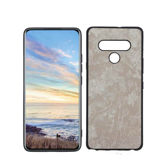 Floral-11-64 Phone Case, Degined for LG Stylo 6 Case Men Women, Flexible Silicone Shockproof Case for LG Stylo 6