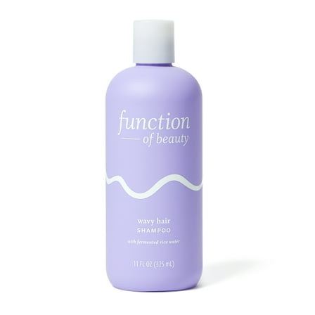 Function of Beauty Custom Wavy Hair Shampoo Base with Fermented Rice Water 11 fl oz