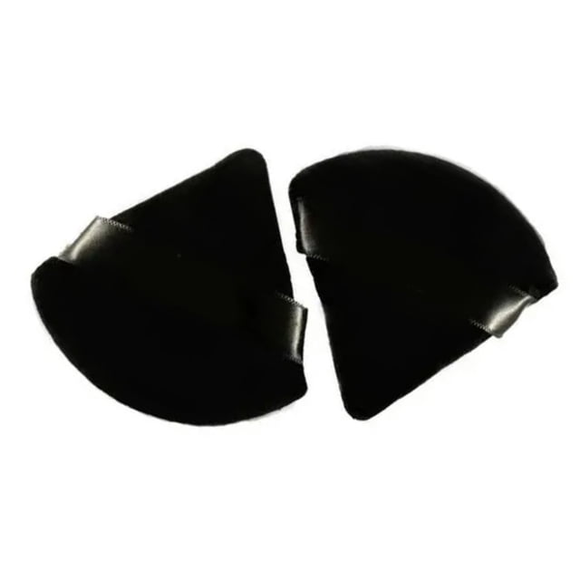 Borla de maquillaje triangular, 2 piezas Borla de maquillaje triangular Borla de maquillaje elegante estética