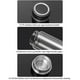 thumbnail image 3 of Bearachild Botella de agua portátil transparente a prueba de fugas aislamiento térmico taza de oficina para el hogar regalo de frasco con infusor de té Teteras Negro Bearachild HA080623-01, 3 of 6