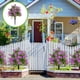 thumbnail image 1 of Plantación de flores simuladas para decoración de patio, jardín, primavera y verano, decoración exterior del hogar, plantas verdes artificiales, decoración de macetas para jardín., 1 of 6