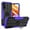 Purple, variant on SaniMore for Samsung Galaxy A13 5G 6.5" 2021 Case, [360°Rotating Kickstand] [Magnetic Car Mount]Shockproof Anti-drop Tri-layer Matte Hybird Rugged Heavy Duty Protective Shell for Galaxy A13 5G, Red