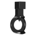 thumbnail image 1 of Soporte de pared para altavoz con cable de carga para altavoz Dot de segunda generación, enchufe estadounidense de 100 a 240 V, color negro, 1 of 5