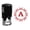Red, variant on Printtoo Octagon Celtic Swirl Frame A Alphabet Monogram R-40 Self Inking Rubber Stamp Office Stationary-Black