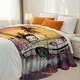 thumbnail image 2 of Throw Blanket Knit Bed Blanket with Tassel, Throws Cover Decor for All Season Sofa Couch Chair Outdoor Camping Picnic Tent Beach Car Traveling 35"x54", 2 of 8