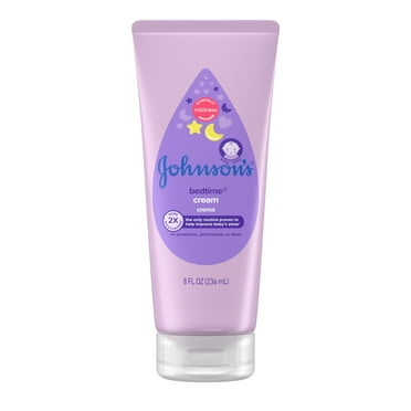 Johnson's Baby Bedtime Moisturizing Cream, Relaxing Aromas, 8 fl. oz