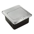 thumbnail image 4 of Pop Up Floor Electrical Outlet Kitchen Countertop UL Listed Pop Out GFCI Receptacle Box Cover with Waterproof Socket 20A Silver, 4 of 4