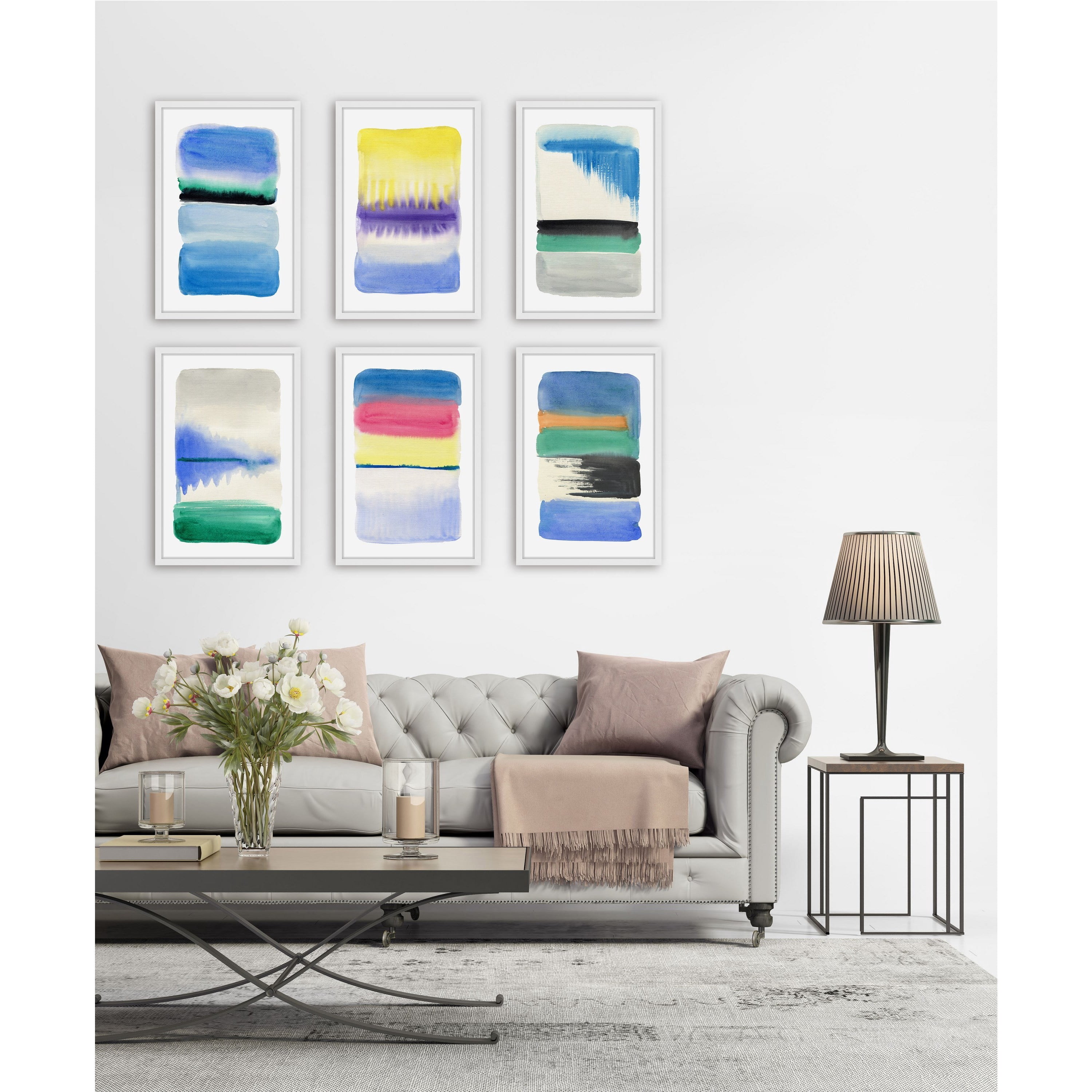 Cool Shades Hexaptych