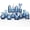 Blue, variant on Glass Bud Vase Set of 32PCS Wedding Centerpieces for Tables,Mini Clear Bud Vases for Flowers,Small Flower Vases Suitable for Birthday Party,Anniversary,Wedding,Baby Shower (Clear, 32PCS)