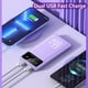 thumbnail image 4 of Banco de energía de carga superrápida, cargador de batería externo portátil para Huawei P50, Samsung, iPhone y Xiaomi, 30000mAh, 66W, 4 of 4