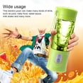 thumbnail image 3 of Electric Juicer Household 180W Fruit Vegetable Fast Fast Speed Electric Juicer Speed Blender Cup Hiking Portable Cordless Rechargeable Juice Maker Purple, 3 of 9