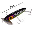 thumbnail image 2 of Arbogast Jitterbug XL Topwater Baits 4 1/2" Perch 1 1/4 oz., 2 of 6