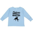 thumbnail image 3 of Inktastic Wrestling Future Wrestler Boys Long Sleeve Toddler T-Shirt, 3 of 5