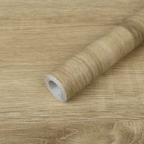 Abyssaly Brown Wood Wallpaper 15.7" x 118" Peel and Stick Wallpaper Self Adhesive Removable Contact Paper for Bedroom Desktop Closets