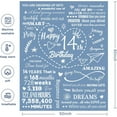 thumbnail image 4 of 16th Birthday Gifts for Girls, Best Sweet 16 Gifts for 16 Year Old Girls from Parents or Friends, 16 Year Old Birthday Decorations for Sixteen Teenager Girl Blanket 50"X 60", 4 of 5