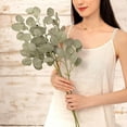 thumbnail image 1 of Fake Flower Eco-friendly Vivid Faux Silk Flower Simulation Fadeless Leaves Plants for Home, 1 of 9