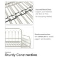thumbnail image 4 of Pemberly Row Full Metal Daybed with Twin Trundle Bed in Off White, 4 of 14