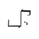 thumbnail image 1 of Soporte para plantas LIVING ACCENTS de acero negro ajustable, paquete de 1, 1 of 2