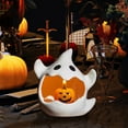 thumbnail image 4 of Halloween Decorations Indoor, Cute Ghosts Candlestick, Halloween Cartoon Ornaments for Girls Women Halloween Birthday Gift Home Table Centerpiece Decor, 4 of 9