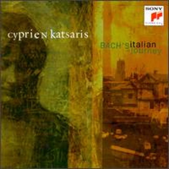 Bach's Italian Journey, Vol. 1 (CD) by Cyprien Katsaris (piano)