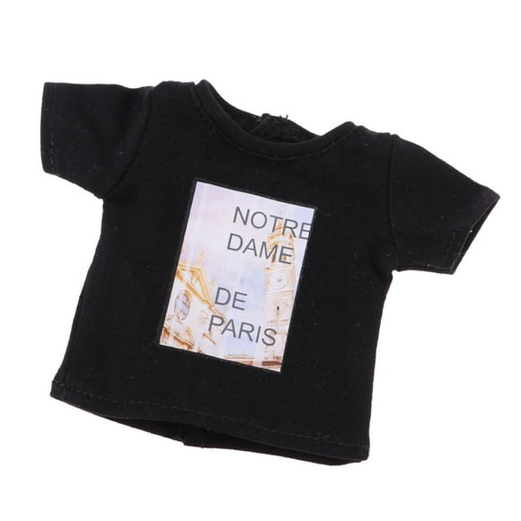 Camiseta de Camiseta Accesorios de en Miniatura para Muñeca