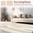 thumbnail image 2 of ODIKA 4' x 6' Machine Washable Non-Slip Area Rug, Contemporary Wave High Traffic Rug, Beige, 256751, 2 of 7