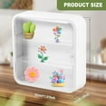 thumbnail image 3 of Threns Wall-Mounted Doll Storage Box Versatile Doll Display Case Clear Acrylic Display and Storage Box for Little Figures, 3 of 10
