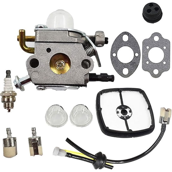 Carburetor Kit C1U-K42 for PB-2100 PB-2155, Replaces C1U-K42A C1U-K42B 12520020565, Includes 13031054130 Filter Line Kit