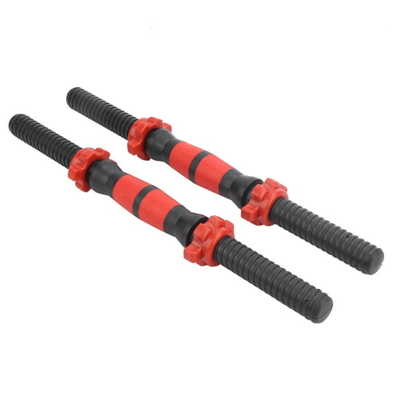 Dumbbell Bars,40cm Dumbbell Bars Weight Dumbbell Handles Dumbbell Barswith Nuts Top-Notch Performance