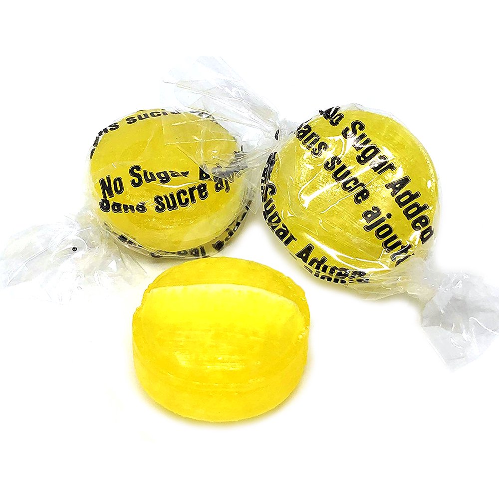SweetGourmet Sugar Free Lemon Mini Buttons Isomalt | No Sugar Added