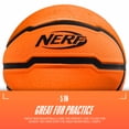 thumbnail image 2 of NERF Mini Foam Basketballs - Indoor + Outdoor NERF Foam Balls - 5" Inch Basketballs for Mini + Over the Door Hoops - 2 Balls Included - Orange, 2 of 10