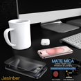 thumbnail image 2 of MARVA 2 Pack Protector de Pantalla Vidrio Templado Mate Anti-Reflejo for iPhone 15 /15 Pro (6.1 Pulgadas) mate, 2 of 7
