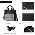 thumbnail image 2 of Bolsa LMGO Medium para mujer con múltiples bolsillos, color negro, 2 of 6