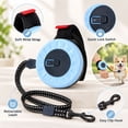 thumbnail image 6 of Wrist Worn Retractable Dog Leash, Hands Free Wrist Pet Walking Leash With Quick Lock Switch, Reflective Nylon Strap And Secure Hook For Outdoor Dog Walking And Training, 6 of 6