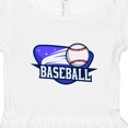 thumbnail image 4 of Inktastic Baseball Stars Girls Toddler Dress, 4 of 5