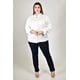thumbnail image 5 of Blusa camisera clasica /Tallas Extras, 0149 (Blanco) blanco 42, 5 of 6