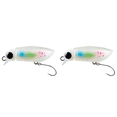 thumbnail image 1 of Señuelo Pesca Trucha Flotante Luminoso Microcebo para Insectos 38mm 2 3g Blanco, 1 of 4