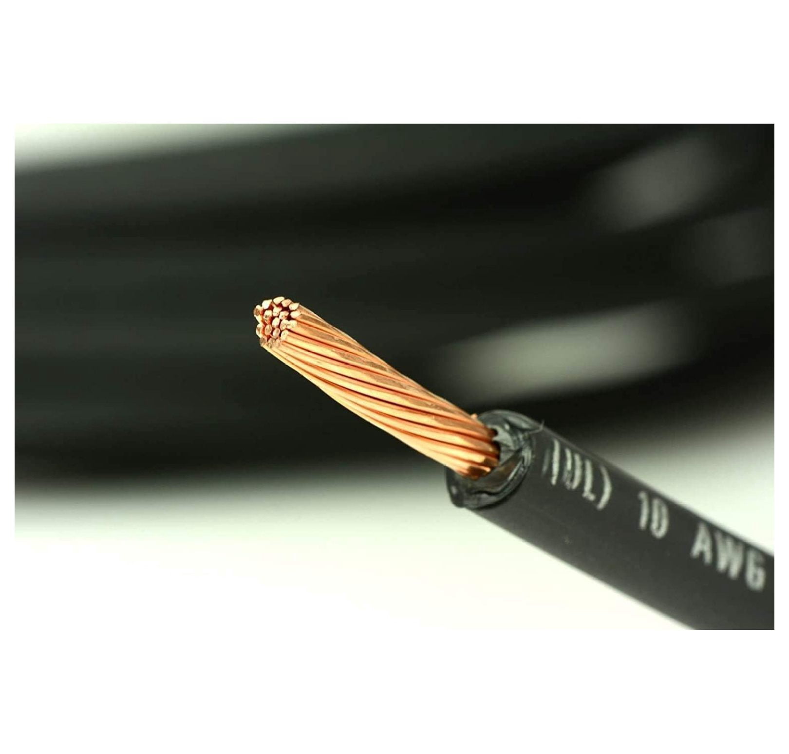 TEMCo 10 AWG/Gauge Solar Cable - Made in The USA 100 Feet Black (Variety of Lengths Available)