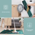 thumbnail image 6 of Teal Gold Marble Pattern Kitchen Rugs Sets Of 3,Kitchen Runner Rugs Non Skid Washable,Decorative Kitchen Floor Mats for Kitchen,Sink,Laundry,17"x30"+ 17"x47" + 17"x59", 6 of 6