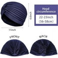 thumbnail image 5 of Yoyauz Caps Headwear for Women Turbans Beanies Flowers Hats Headwrap for Cancer Patient Hair Loss, 5 of 7