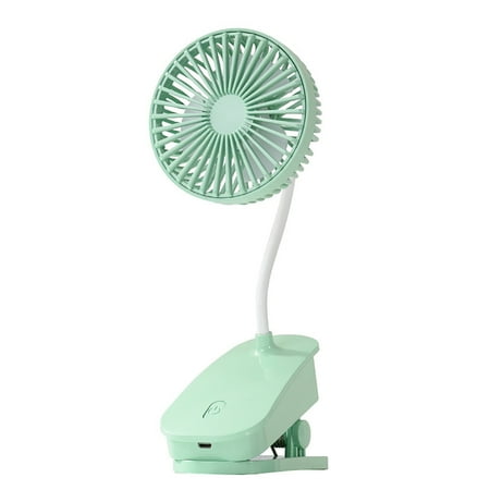 

YMH Cooling Fan Silent Strong Wind Rechargeable Summer Desk Clip on Mini Portable Fan for Dormitory