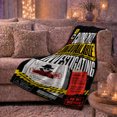 thumbnail image 6 of Humorous Detective Noir Motivation Investigation, Cozy Friendship Quote Scene, Warm Flannel Blanket for Living Room and Reading Nook, Art Lovers Friendship Gift, Artistic Home Decor, 6 of 9