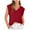 Red, variant on TYGHBN Women Summer Top Basic Tee Shirts Casual Tank Loose Fit Cap Sleeve Tops Was Out Long Sleeve Women Technical Pants Short Sleeve Sports Shirts Workout Loose Tops Women and Shirts Women Womens