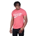 thumbnail image 4 of Camiseta Coca-Cola Clásica para Hombre Roja Jaspeada Talla Grande, 4 of 7