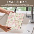 thumbnail image 4 of Placemat, Pioneer Flower Floral Print Pattern Place Mats Table Mat Set Of 2, PVC Washable Placemats for Party Kitchen Dining Decoration, 18x12 Inch, Fade Resistant, 4 of 6