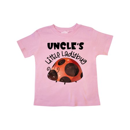

Inktastic Uncle s Little Ladybug Gift Toddler Boy or Toddler Girl T-Shirt